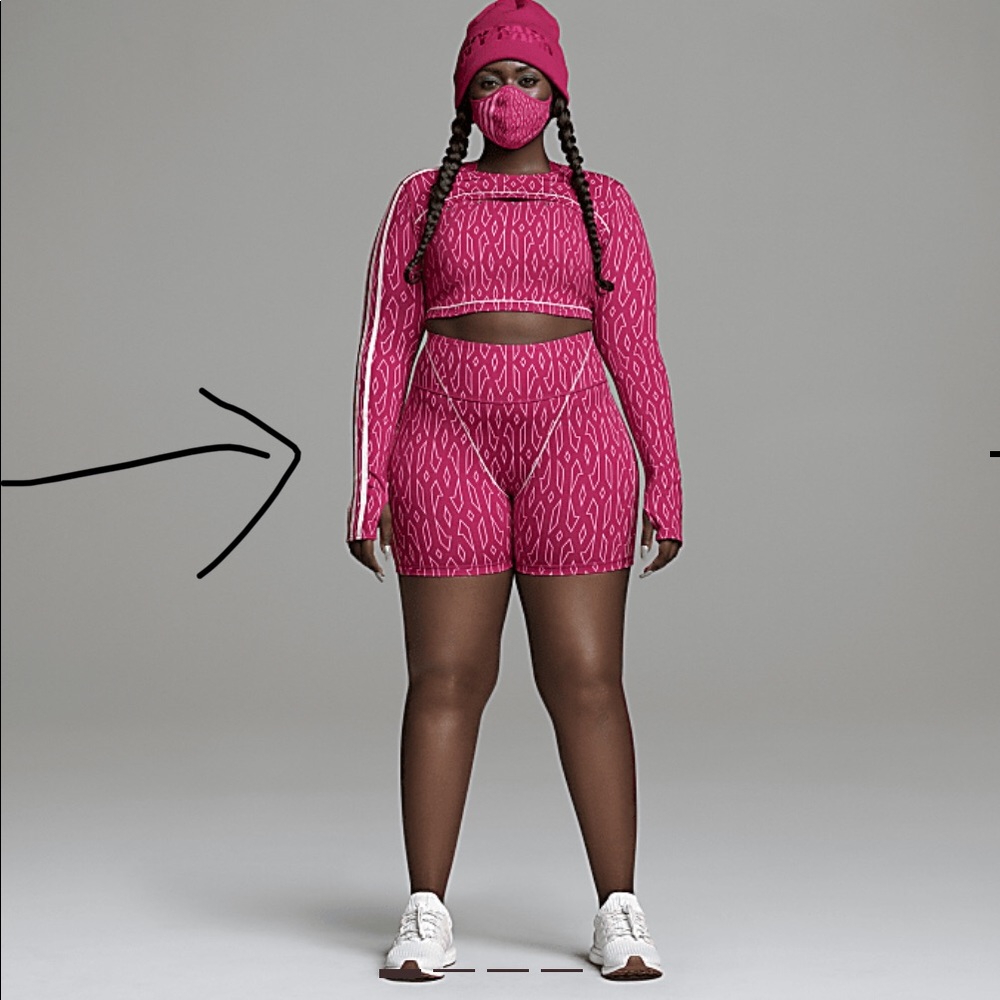 MONOGRAM SHORT TIGHTS XL IVY PARK ADIDAS